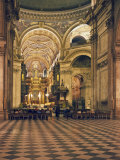 St. Paul's Cathedral Interior, London, England, United Kingdom, Europe Fotografisk trykk av Nigel Blythe St. Paul's Cathedral Interior, London, England, United Kingdom, Europe Fotografisk trykk av Nigel Blythe