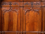 Choirstalls, 1856, by Giovanni Vecchia, San Antonino church, Piacenza, Italy Photographic Print