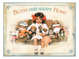 Our Happy Home Prints by Bessie Pease Gutmann