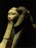 Hatshepsut as a Sphinx, One of Pair, Colossal Statue from her Funeary Temple at Deir el-Bahri Photographic Print