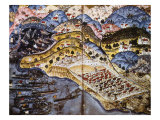 Port of Nice, Miniature from book of Suleiman I, 1545 Giclee Print