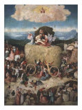 The Haywain, Central Panel from the Haywain Triptych, c. 1485-90 Giclee Print by Hieronymus Bosch
