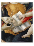 Book, from The Madonna of the Magnificat, c.1465 Giclee Print by Sandro Botticelli
