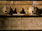 Gutter and Acroterion (Sculptural Decoration on Pediment), Terracotta, 5th century BC Greek Photographic Print