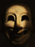 Clown Mask, Terracotta, Phoenicia, 6th century BC, from San Esperate, Sardinia Photographic Print