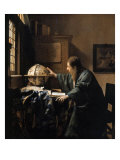 The Astronomer, 1668 Giclee Print by Johannes Vermeer