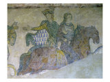 Eleanor of Aquitaine and Isabella of Angoul Led into Captivity by Eleanor's Husband Henry II Giclee Print