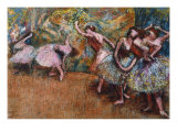Ballerinas Dancing, c. 1870s Lámina giclée