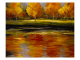 Reflections of Autumn Giclee Print by Tim Howe