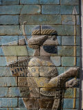 Archer, from Frieze of the Archers, Polychrome Glazed Brick, 5th century BC Photographic Print