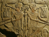 Amenhotep III, Limestone Relief, fromLater Temple of Merneptah at Thebes, 18th Dynasty Photographic Print