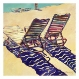 Seating for Two Giclee Print by Darrell Hill