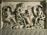 The Tellus (Allegory of Fecund Earth Surrounded by Waters and Winds), Relief, Monumental Altar Photographic Print