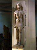 Alexander the Great, 356-323 BC Macedonian King in Pharaonic Attitude, Colossal Statue Photographic Print