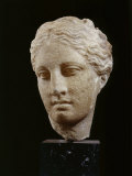 Head of Hygeia, Greek Goddess of Health, Marble, c. 350 BC Classical Greek Photographie