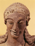 Apollo of Veio, Terracotta Etruscan, 6th century BC Photographie