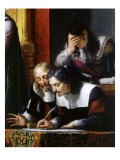 Men Writing from King Gustavus Adolphus of Sweden, 1594-1632 Giclee Print by Pelagio Palagi