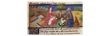 Meal in the Country, Folio 122R of the Codex Sophilogium, late 15th - early 16th century Giclee Print