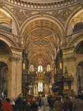 St. Paul's Cathedral Interior, London, England, United Kingdom, Europe Fotografisk trykk av Nigel Blythe St. Paul's Cathedral Interior, London, England, United Kingdom, Europe Fotografisk trykk av Nigel Blythe