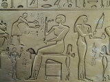 Limestone Relief Scene from the Sarcophagus of Ashayt, 11th Dynasty 1975-1940 BC Photographic Print