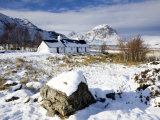 Black Rock Cottage Fotografisk tryk af Lee Frost