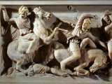 Alexander the Great, 356-323 BC, Battle between Greeks and Persians, Late 4th century BC Photographic Print