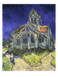 L'ise d'Auvers-sur-Oise vue du Chevet (Church of Auvers-sur-Oise), 1890 Giclee Print by Vincent van Gogh