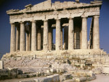 The Parthenon, 477 - 438 Doric Greek, Architects Ictinus and Callicrates with Phidias Photographic Print
