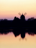 Windmill Silhouette Photographic Print by Images Monsoon
