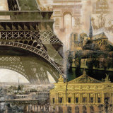 Paris II Poster by John Clarke