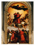 The Assumption of the Virgin, 1516-18 Giclee Print by Titian 