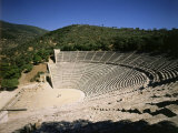 The Theatre at Epidauros, 4th century BC Classical Greek Photographie