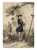 Napoleon Bonaparte, 1769-1821, as a pupil at the Ecole Militaire, 1783 Giclee Print by Nicolas Toussaint Charlet