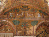 Hunting Scene, Mosaic, Palazzo dei Normanii or Palazzo Reale , Palermo, Sicily Photographic Print