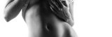 Frontal Nude on a White Background Photographic Print by Antonino Barbagallo