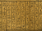 Cursive Hieroglyphs, Detail of Treatise on Mythological Geography, 1st century BC Photographic Print