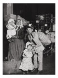 Italian Immigrants Arriving at Ellis Island, New York, 1905 Giclee Print