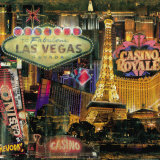 Las Vegas I Plakaty autor John Clarke