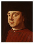 Portrait of a Young Man Giclée-tryk af Antonello da Messina
