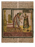 Coronation of Montezuma, 1466-1520 Last King of the Aztecs Giclee Print