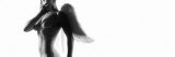Nude Angel Holding a Mask Photographic Print by Antonino Barbagallo