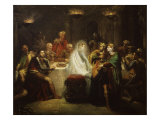 Banquo's Ghost from Macbeth, by William Shakespeare Giclee Print by Theodore Chasseriau