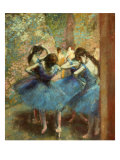 Blue dancers, c. 1890 Lámina giclée Blue dancers, c. 1890 Lámina giclée