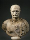 Roman Officer, Marble, 2nd century AD Roman, from Tomis, Romania Photographic Print