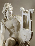 Apollo Playing the Zither, Marble, 1st century AD Photographic Print