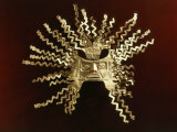 Sun God Mask, Gold, La Tolita Culture 500 BC - 500 AD Photographic Print