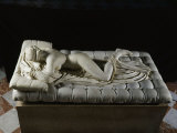 Hermaphrodite Sleeping, Marble, 2nd century AD, Imperial Roman from Baths of Diocletian, Rome Photographie