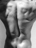 Muscular Shot of Male Back Photographic Print by Images Monsoon