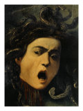 Medusa, Detail, 1598-9 Reproduction procédé giclée par Caravaggio 