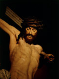 The Merciful Christ, Detail of Head with Crown of Thorns Photographie